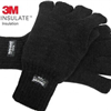 3M Fingerless Black Gloves M/L 1